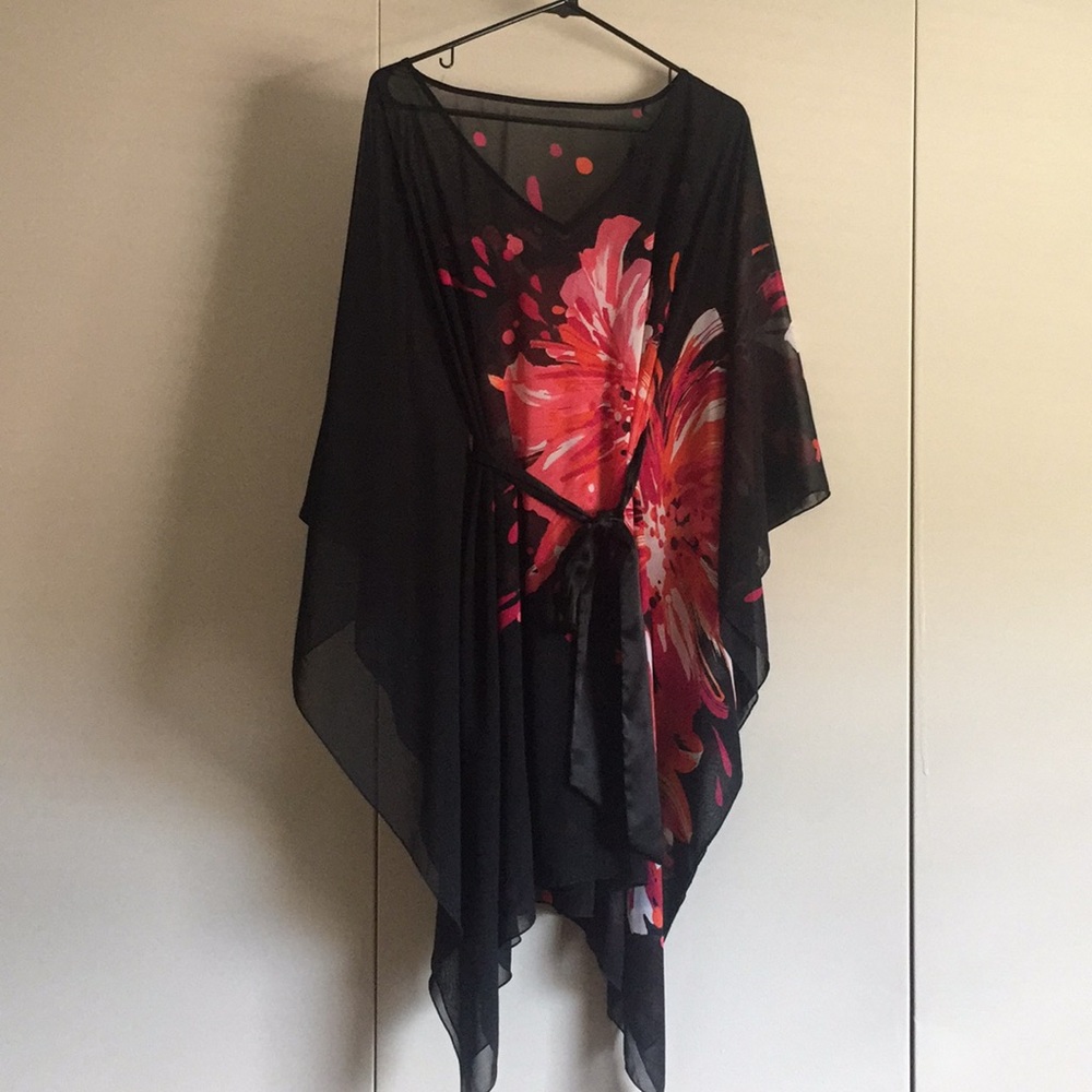 Bisou Bisou black/coral Dress